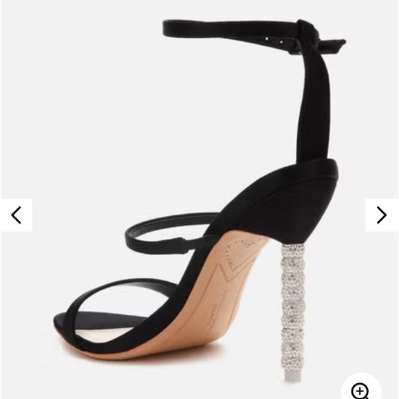 SOPHIA WEBSTER
Women's Rosalind
Crystal Triple Strap Heeled Sandals -
Black 7.5 - Picture 6 of 16